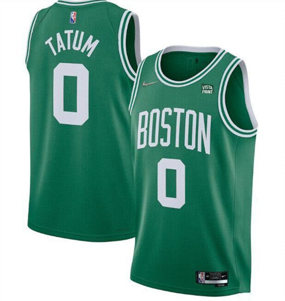 Jayson Tatum Boston Celtics green jersey