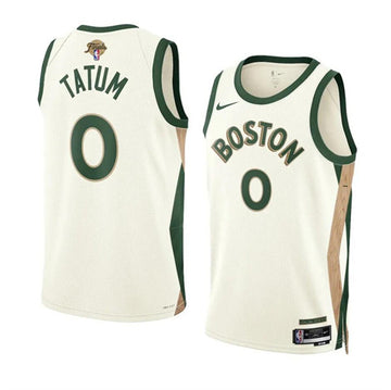 Jayson Tatum Boston Celtics cream City Edition jersey