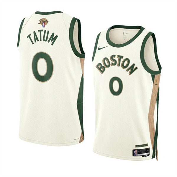 Jayson Tatum Boston Celtics cream City Edition jersey