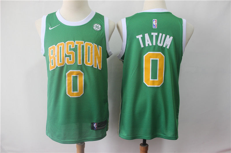 Jayson Tatum Boston Celtics green jersey