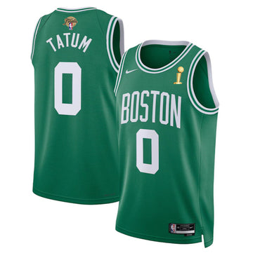 Jayson Tatum Boston Celtics green jersey