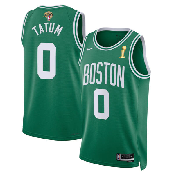 Jayson Tatum Boston Celtics green jersey