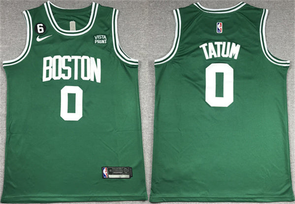 Jayson Tatum Boston Celtics green jersey