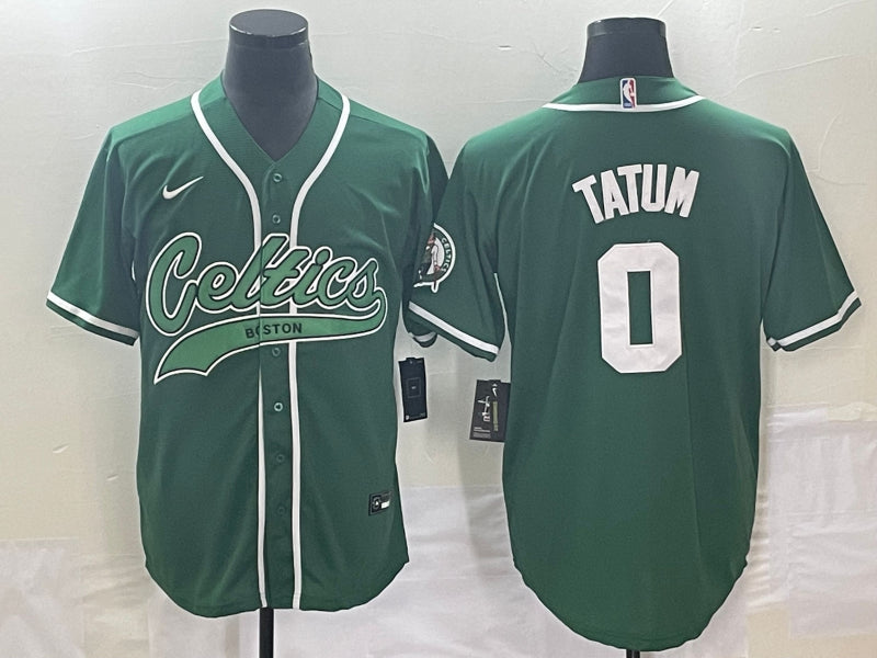 Jayson Tatum Boston Celtics green jersey