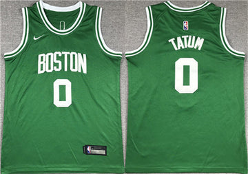 Jayson Tatum Boston Celtics green jersey