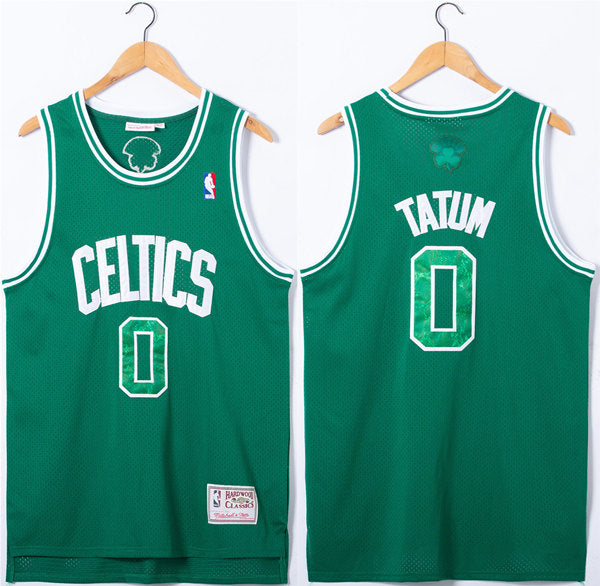 Jayson Tatum Boston Celtics green jersey