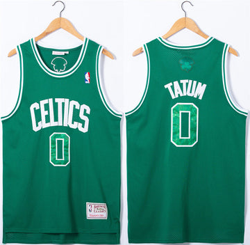 Jayson Tatum Boston Celtics green jersey