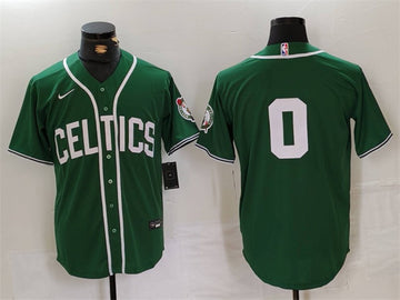 Jayson Tatum Boston Celtics green jersey