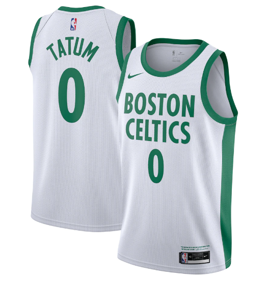 Jayson Tatum Boston Celtics white jersey