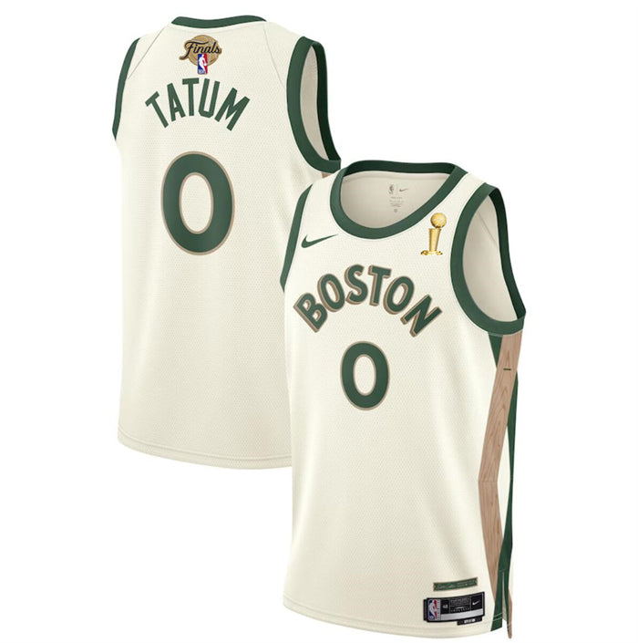 Jayson Tatum Boston Celtics white City Edition jersey