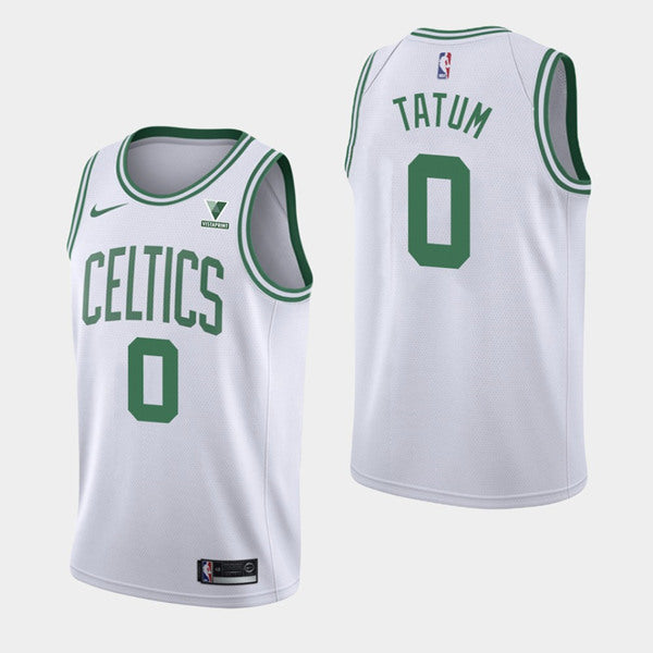 Jayson Tatum Boston Celtics white jersey