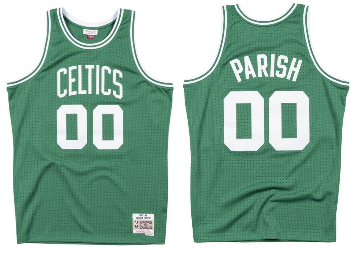 Robert Parish Boston Celtics green Throwback jersey