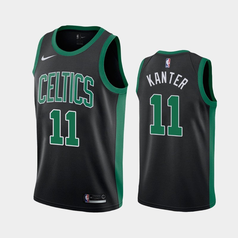 Enes Kanter Boston Celtics black jersey