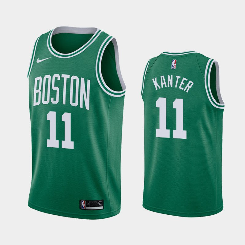 Enes Kanter Boston Celtics green jersey
