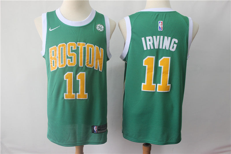 Kyrie Irving Boston Celtics green jersey