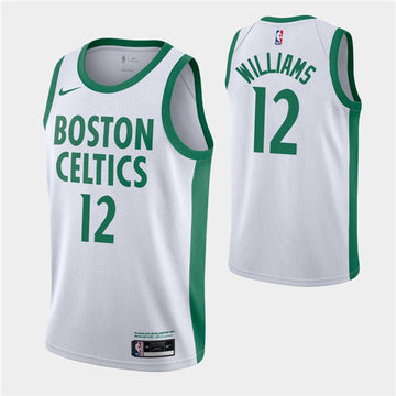 Grant Williams Boston Celtics white City Edition jersey