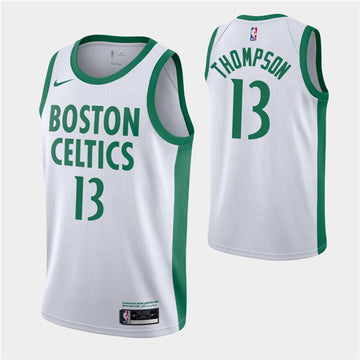 Tristan Thompson Boston Celtics white City Edition jersey