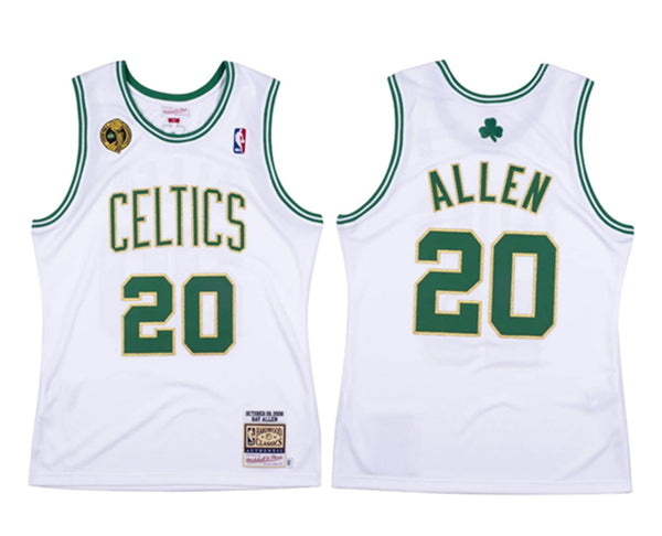 Ray Allen Boston Celtics white Throwback jersey