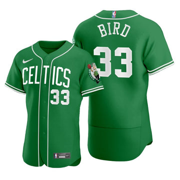 Larry Bird Boston Celtics green jersey