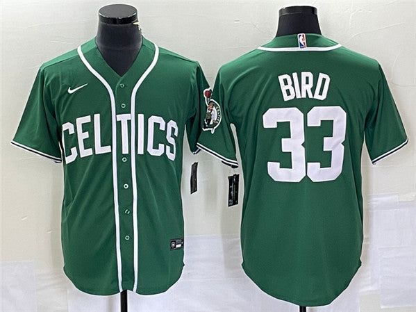 Larry Bird Boston Celtics green jersey
