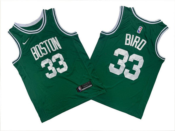 Larry Bird Boston Celtics green jersey