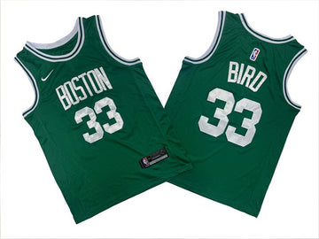 Larry Bird Boston Celtics green jersey