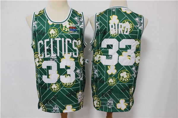 Larry Bird Boston Celtics green jersey