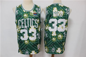Larry Bird Boston Celtics green jersey