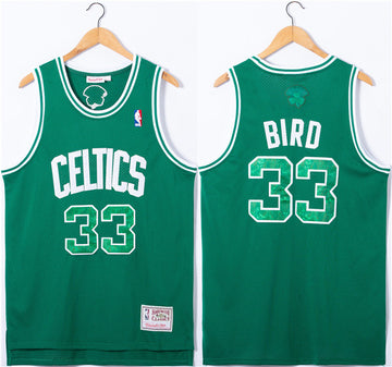 Larry Bird Boston Celtics green Throwback jersey