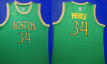 Paul Pierce Boston Celtics green City Edition jersey