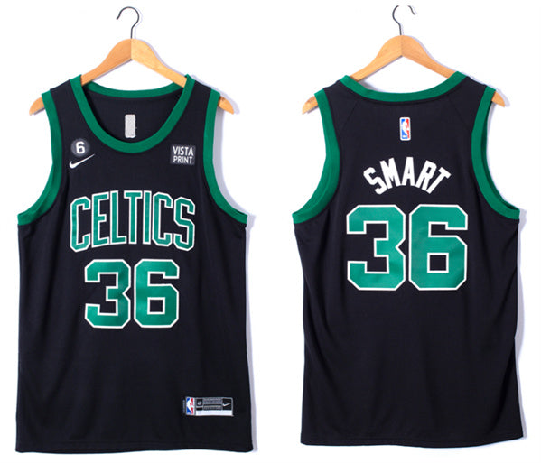Marcus Smart Boston Celtics black jersey