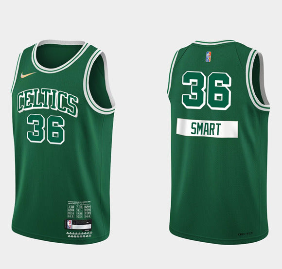 Marcus Smart Boston Celtics green jersey