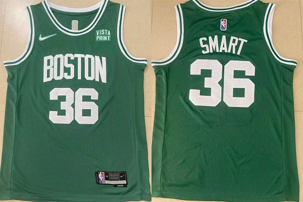 Marcus Smart Boston Celtics green jersey