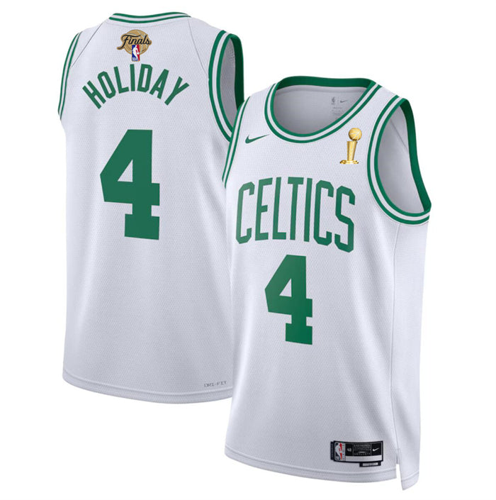 Jrue Holiday Boston Celtics white jersey