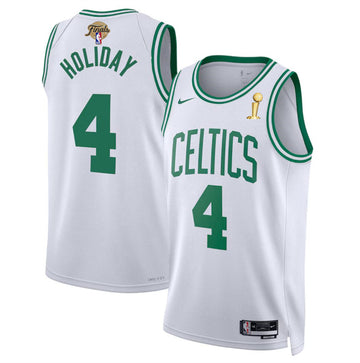 Jrue Holiday Boston Celtics white jersey