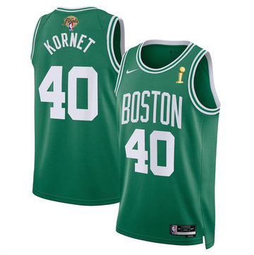 Luke Kornet Boston Celtics green jersey