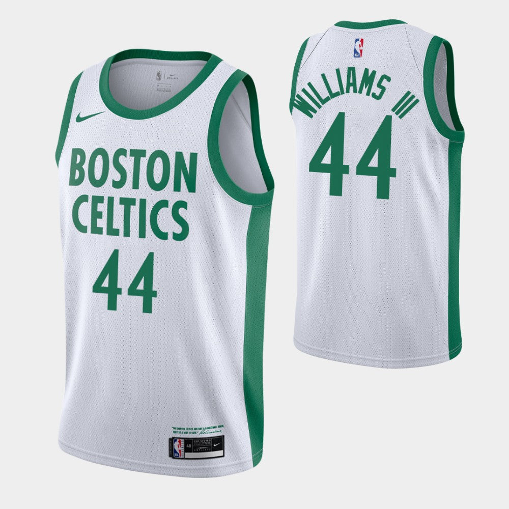 Robert Williams III Boston Celtics white City Edition jersey