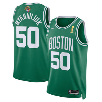Svi Mykhailiuk Boston Celtics green jersey
