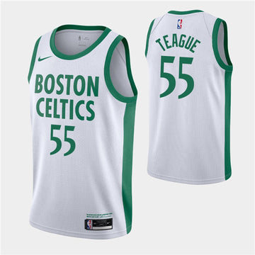 Jeff Teague Boston Celtics white City Edition jersey
