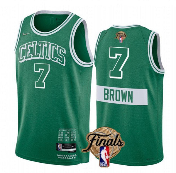 Jaylen Brown Boston Celtics green jersey