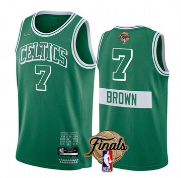 Jaylen Brown Boston Celtics green jersey