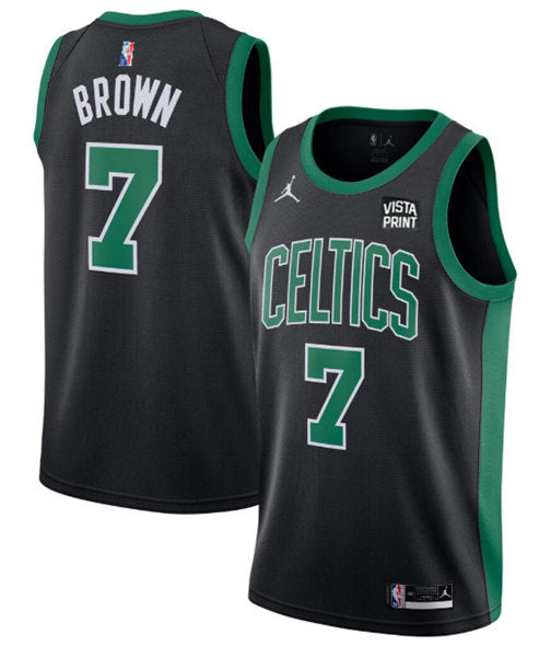 Jaylen Brown Boston Celtics black jersey