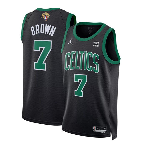 Jaylen Brown Boston Celtics black jersey