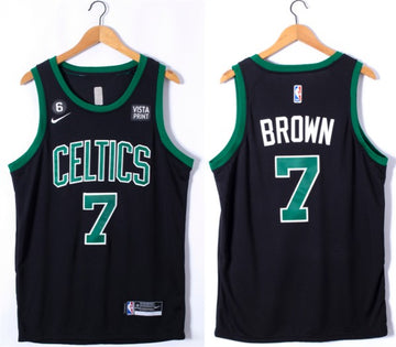 Jaylen Brown Boston Celtics black jersey