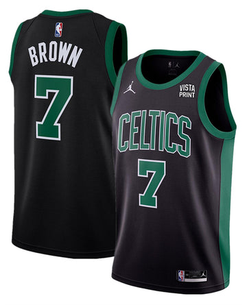 Jaylen Brown Boston Celtics black jersey