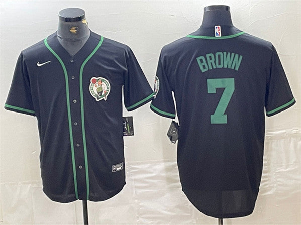 Jaylen Brown Boston Celtics black jersey