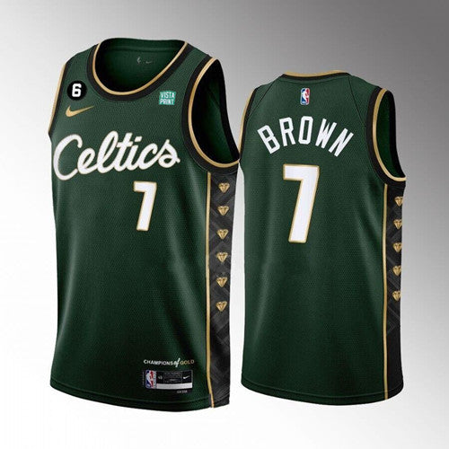 Jaylen Brown Boston Celtics green City Edition jersey