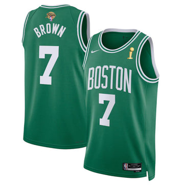 Jaylen Brown Boston Celtics green jersey