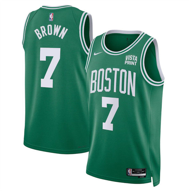 Jaylen Brown Boston Celtics green jersey