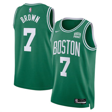 Jaylen Brown Boston Celtics green jersey